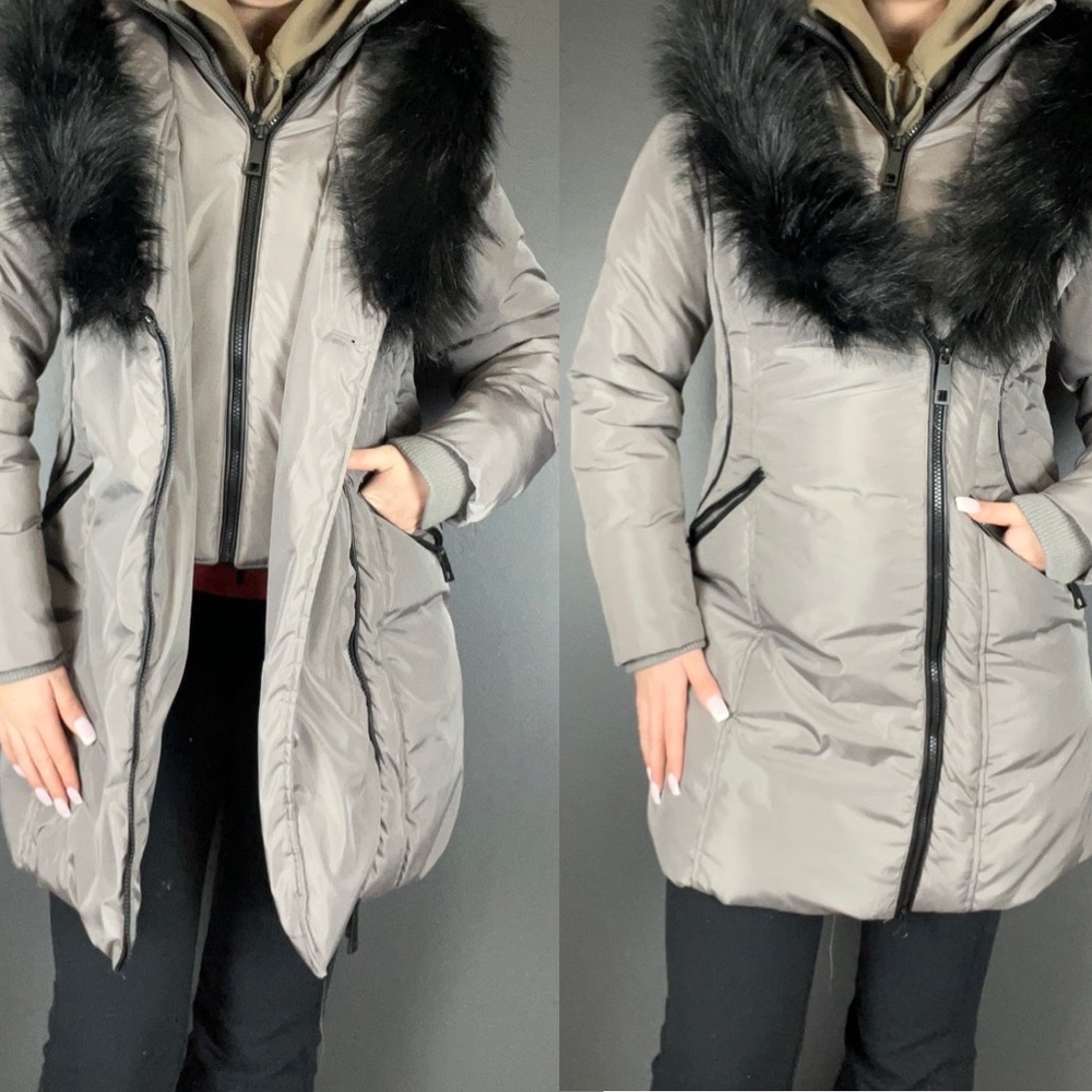 Reitmans NWT! Faux-Fur Long Winter Parka